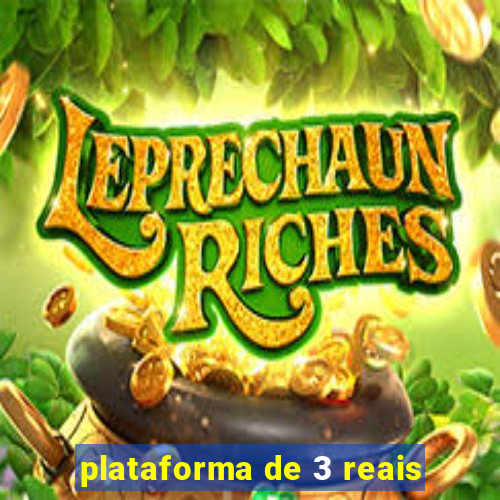 plataforma de 3 reais