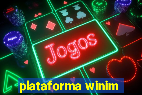 plataforma winim