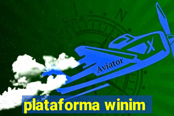 plataforma winim