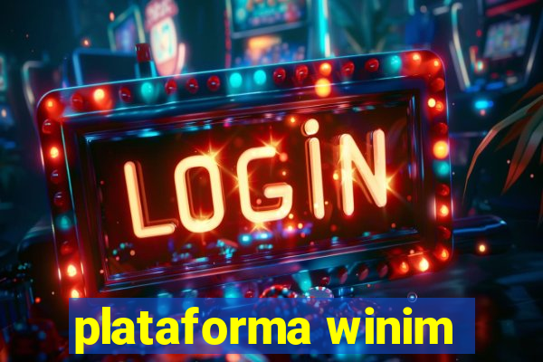 plataforma winim