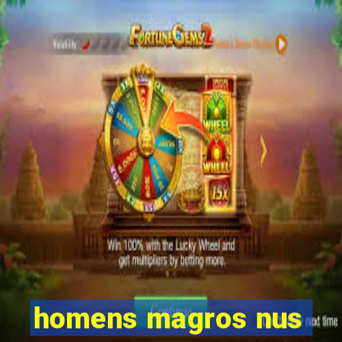 homens magros nus