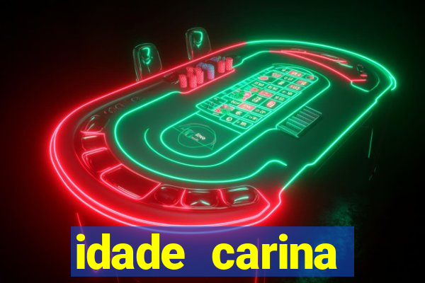 idade carina pereira globo esporte