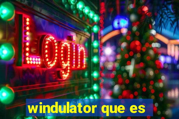 windulator que es