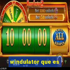 windulator que es