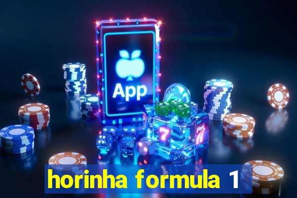 horinha formula 1