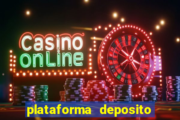 plataforma deposito 1 real fortune tiger