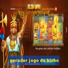 gerador jogo do bicho