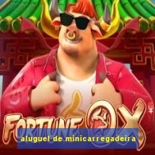 aluguel de minicarregadeira