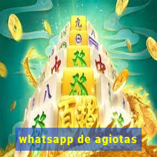 whatsapp de agiotas