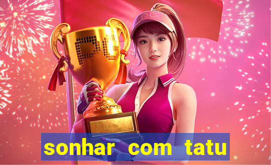 sonhar com tatu jogo do bicho