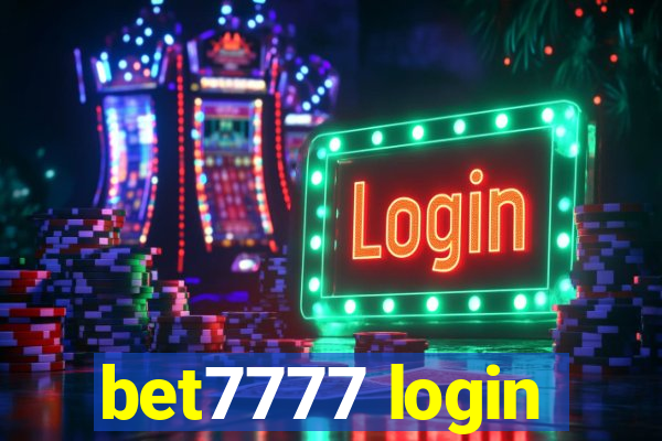 bet7777 login