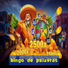 bingo de palavras de natal