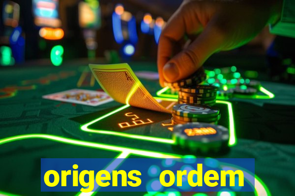 origens ordem paranormal homebrew