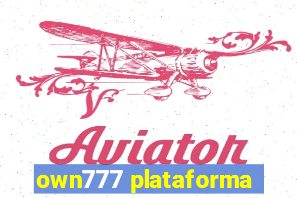 own777 plataforma