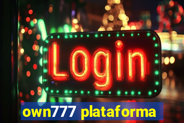 own777 plataforma