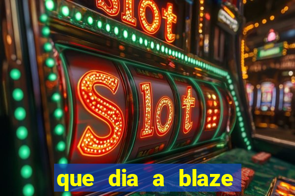 que dia a blaze paga o cashback