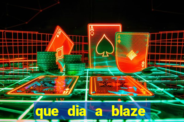 que dia a blaze paga o cashback