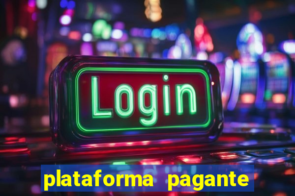 plataforma pagante fortune tiger