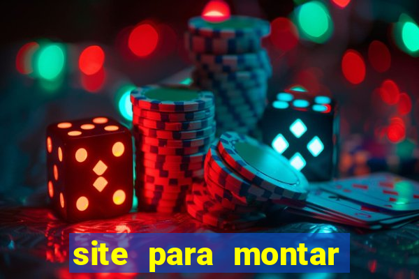 site para montar time de futebol