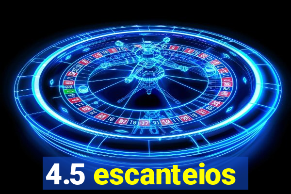 4.5 escanteios