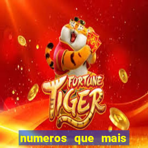 numeros que mais saem no minas cap