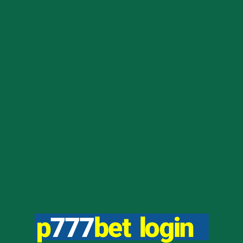 p777bet login