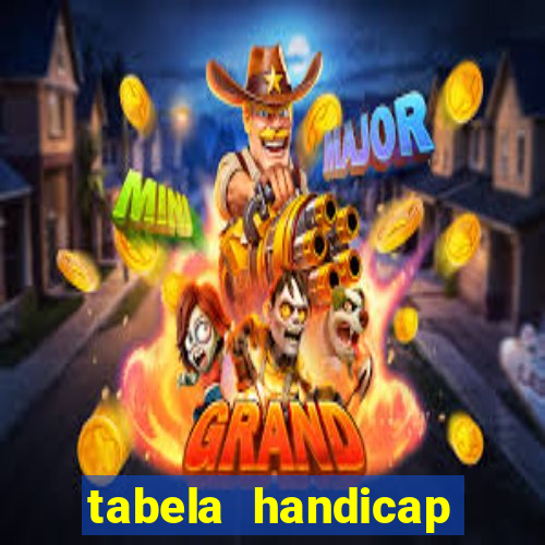 tabela handicap asiatico escanteios