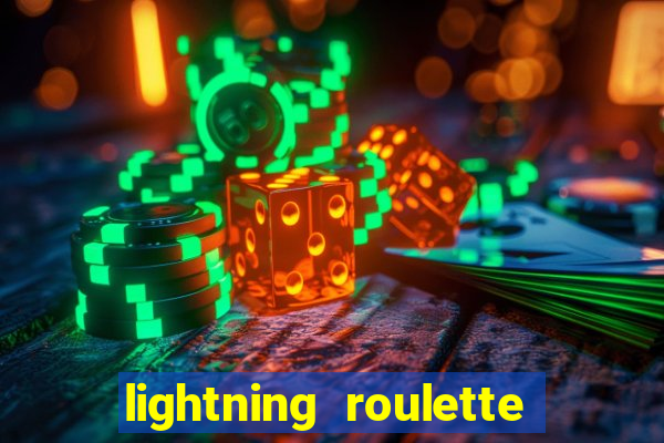 lightning roulette como jogar