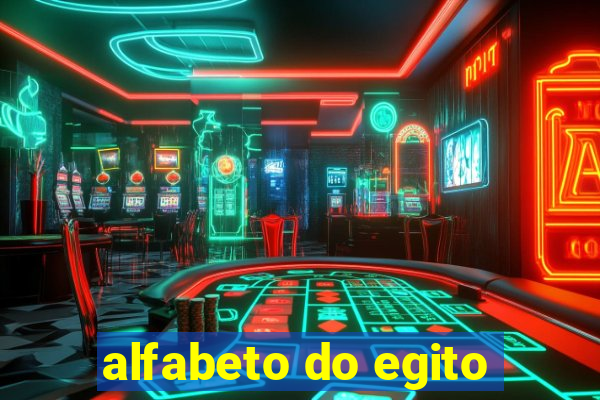 alfabeto do egito