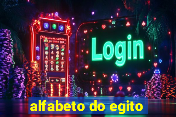 alfabeto do egito