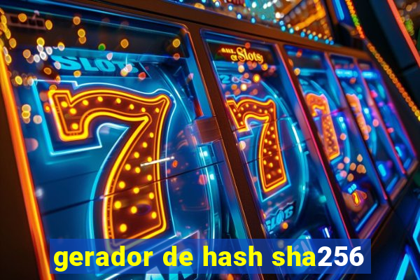 gerador de hash sha256