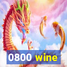 0800 wine