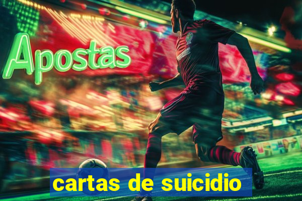 cartas de suicidio