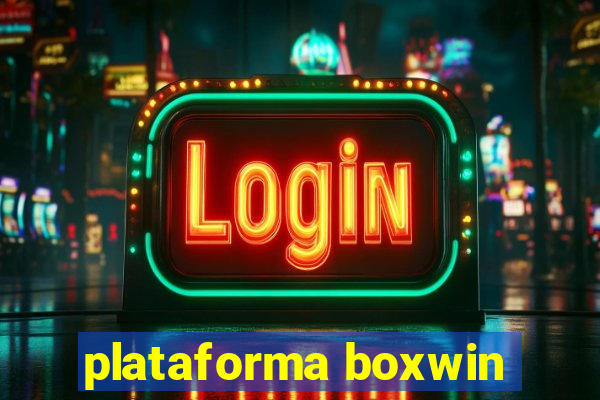 plataforma boxwin