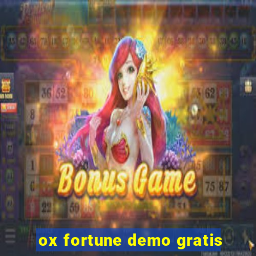 ox fortune demo gratis