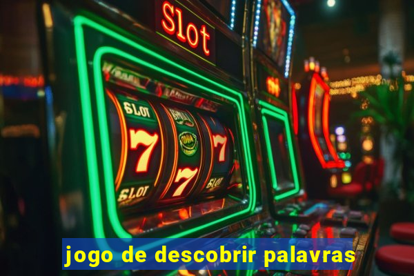 jogo de descobrir palavras