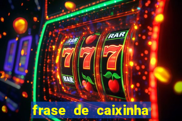 frase de caixinha de natal