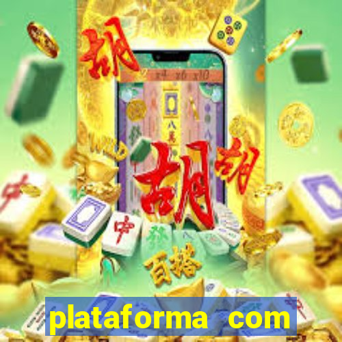 plataforma com conta demo fortune tiger