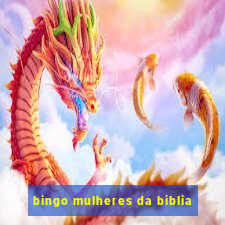 bingo mulheres da biblia