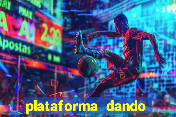 plataforma dando bonus de cadastro