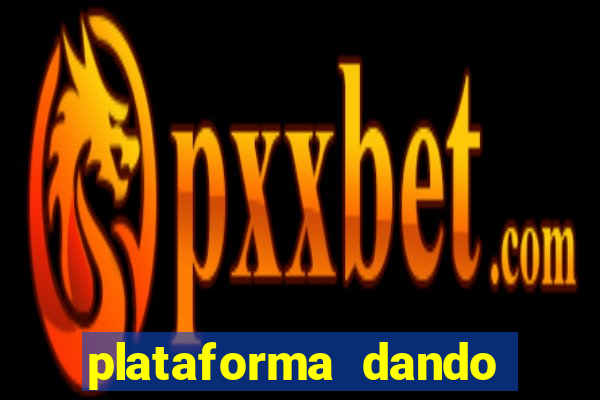 plataforma dando bonus de cadastro