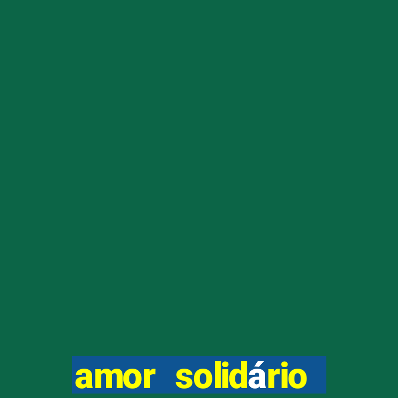 amor solidário bingo ourinhos