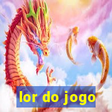 lor do jogo