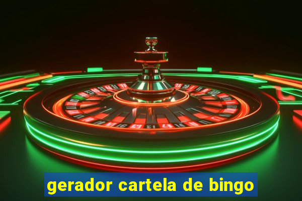 gerador cartela de bingo