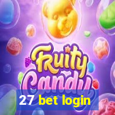 27 bet login