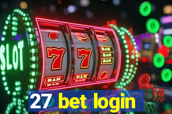 27 bet login