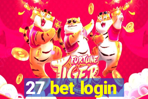 27 bet login