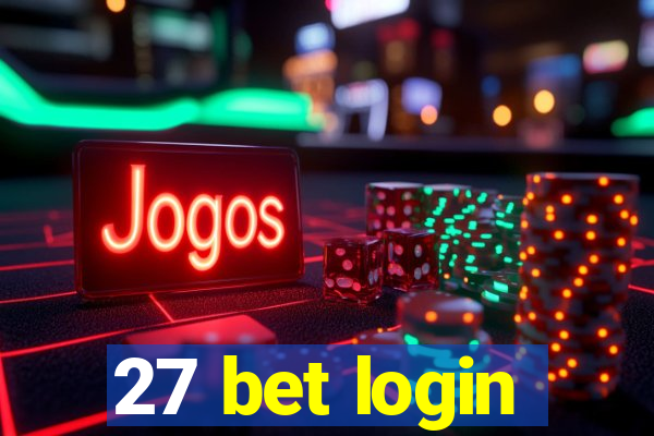 27 bet login