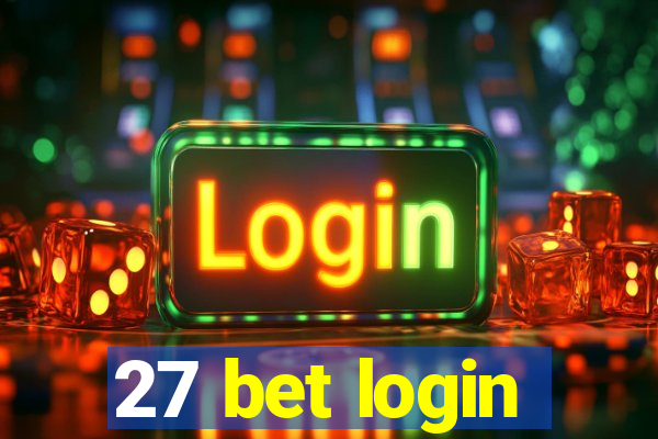 27 bet login