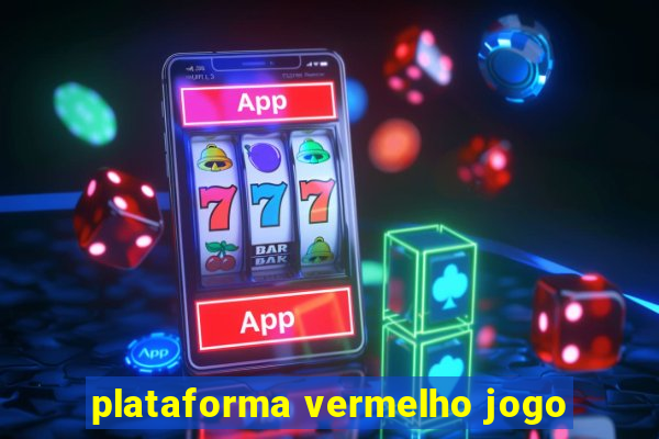 plataforma vermelho jogo